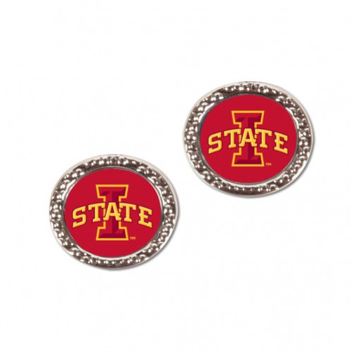 Iowa State Cyclones Earrings Post Style - Special Order