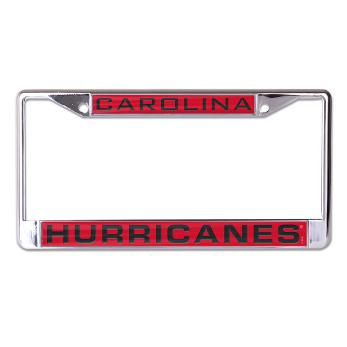 Carolina Hurricanes License Plate Frame - Inlaid - Special Order