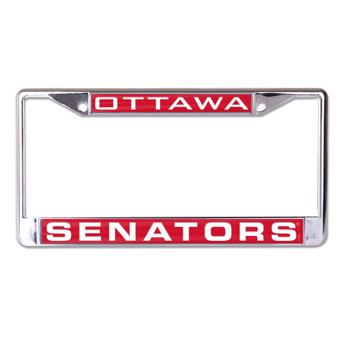 Ottawa Senators License Plate Frame - Inlaid - Special Order