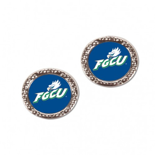 Florida Gulf Coast Eagles Earrings Post Style - Special Order