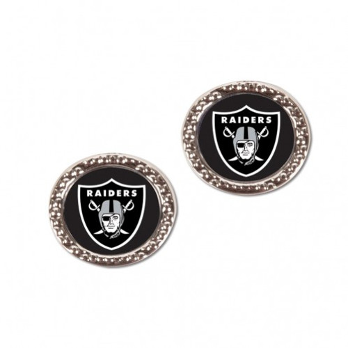 Las Vegas Raiders Earrings Post Style - Special Order