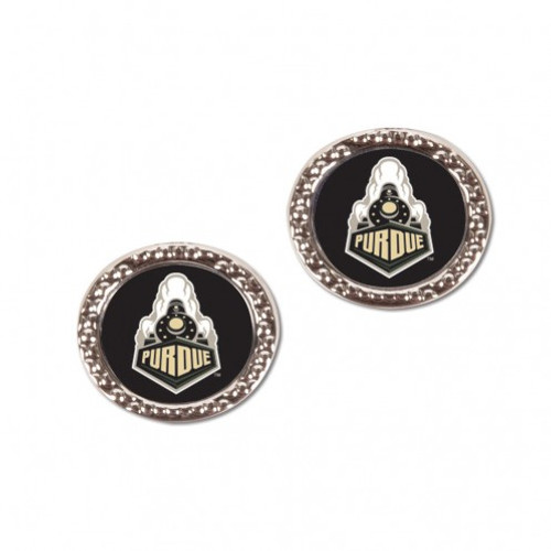 Purdue Boilermakers Earrings Post Style - Special Order