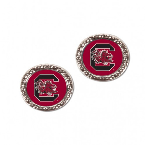 South Carolina Gamecocks Earrings Post Style - Special Order