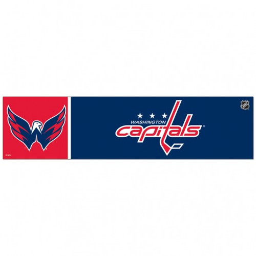 Washington Capitals Decal 3x12 Bumper Strip Style - Special Order