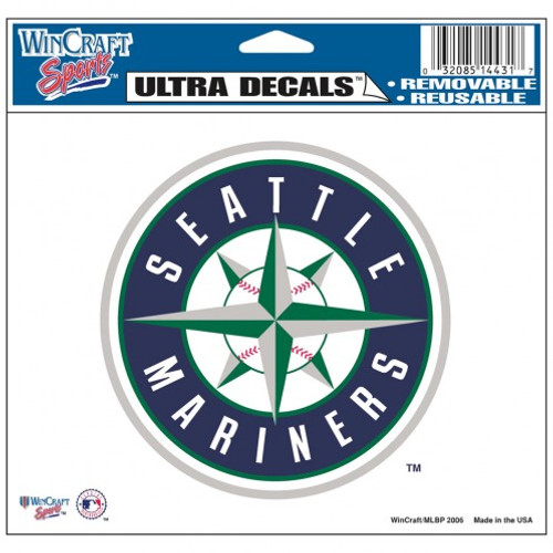 Seattle Mariners Decal 5x6 Color - Special Order