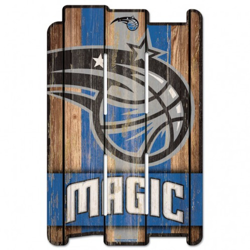 Orlando Magic Sign 11x17 Wood Fence Style - Special Order