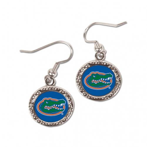 Florida Gators Earrings Round Style - Special Order