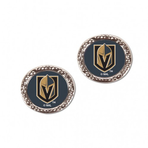 Vegas Golden Knights Earrings Post Style - Special Order