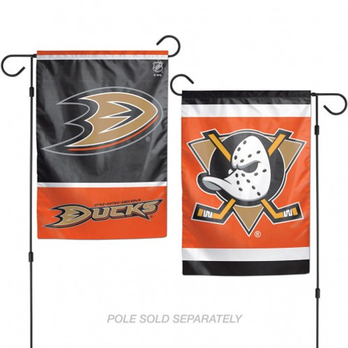 Anaheim Ducks Flag 12x18 Garden Style 2 Sided - Special Order