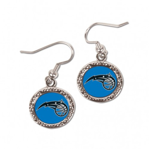 Orlando Magic Earrings Round Style - Special Order
