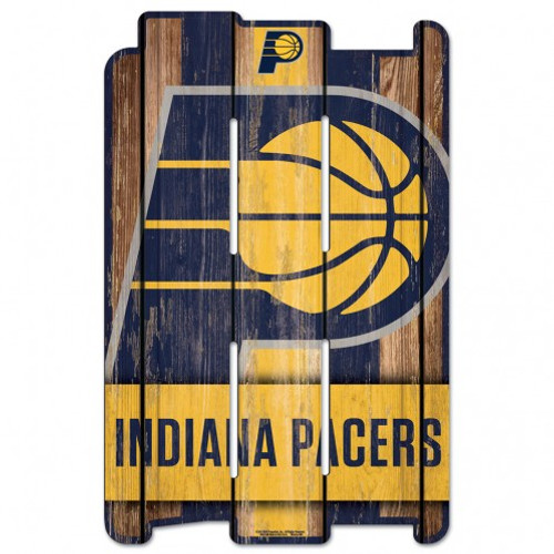 Indiana Pacers Sign 11x17 Wood Fence Style - Special Order