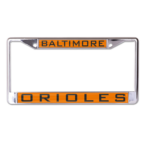 Baltimore Orioles License Plate Frame - Inlaid - Special Order