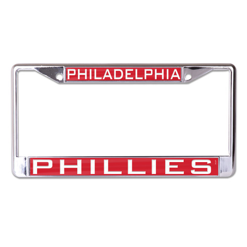 Philadelphia Phillies License Plate Frame - Inlaid - Special Order