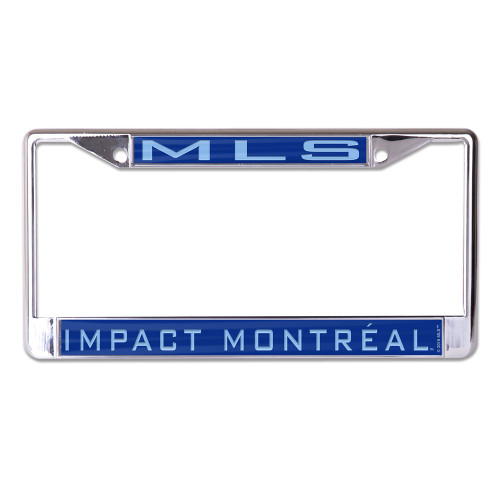 Montreal Impact License Plate Frame - Inlaid - Special Order