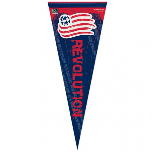 New England Revolution Pennant 12x30 Premium Style - Special Order
