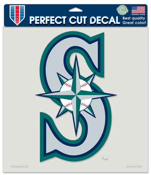 Seattle Mariners Decal 8x8 Die Cut Color - Special Order