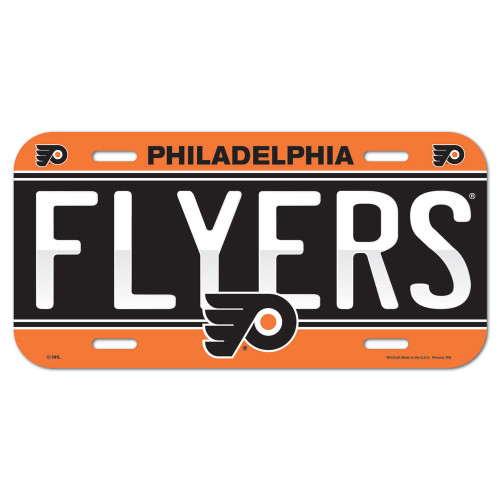 Philadelphia Flyers License Plate Plastic - Special Order