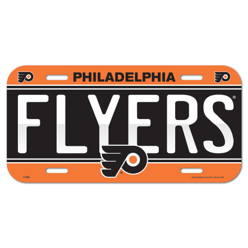 Philadelphia Flyers License Plate Plastic