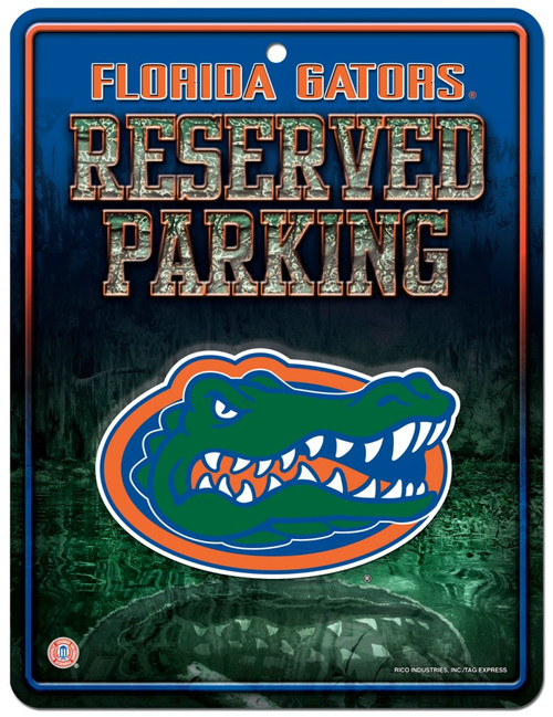 Florida Gators Metal Parking Sign - Special Order