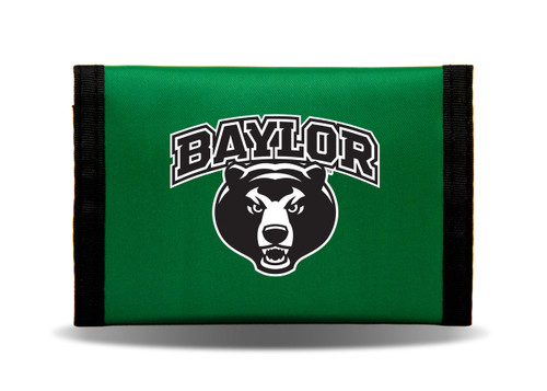 Baylor Bears Wallet Nylon Trifold - Special Order
