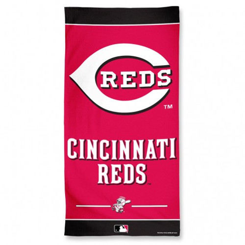 Cincinnati Reds Towel 30x60 Beach Style - Special Order