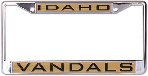 Idaho Vandals License Plate Frame - Inlaid - Special Order