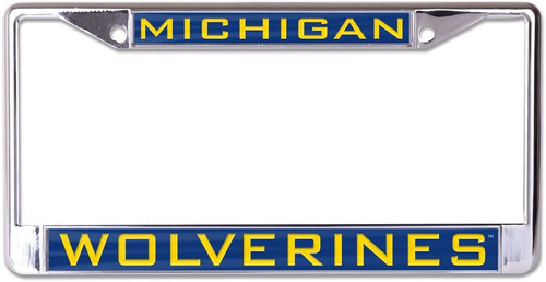 Michigan Wolverines License Plate Frame - Inlaid - Special Order