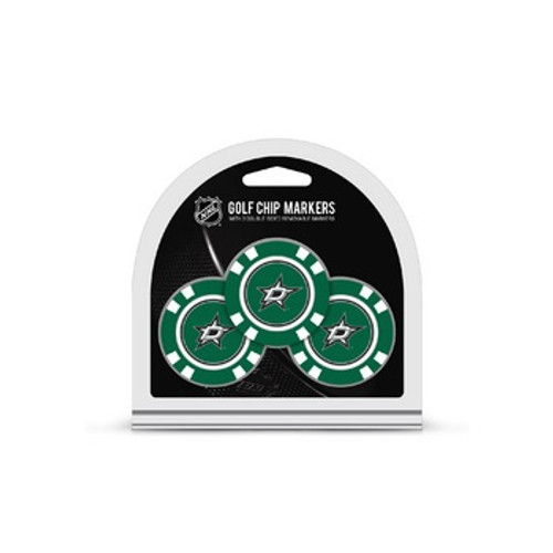 Dallas Stars Golf Chip with Marker 3 Pack - Special Order