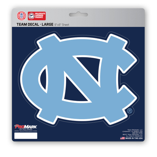 North Carolina Tar Heels Decal 8x8 Die Cut - Special Order