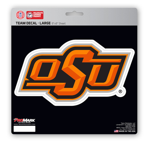 Oklahoma State Cowboys Decal 8x8 Die Cut - Special Order