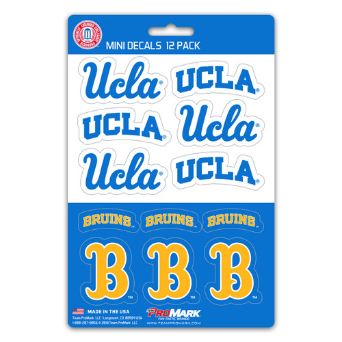 UCLA Bruins Decal Set Mini 12 Pack - Special Order