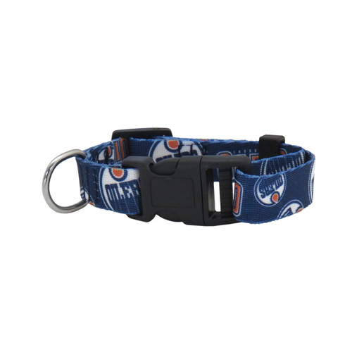 Edmonton Oilers Pet Collar Size L - Special Order