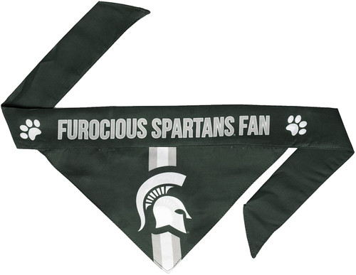 Michigan State Spartans Pet Bandanna Size S - Special Order