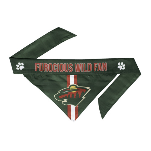 Minnesota Wild Pet Bandanna Size L - Special Order