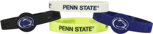 Penn State Nittany Lions Bracelets - 4 Pack Silicone - Special Order