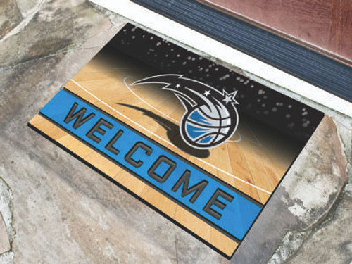 Orlando Magic Door Mat 18x30 Welcome Crumb Rubber - Special Order