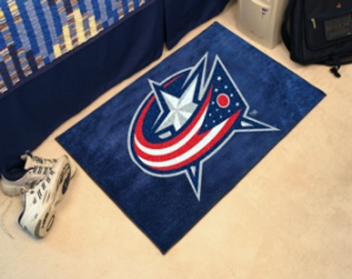 Columbus Blue Jackets Rug - Starter Style - Special Order