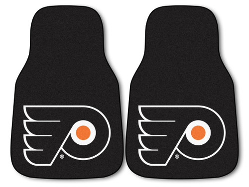 Philadelphia Flyers Car Mats Printed Carpet 2 Piece Set - Special Order