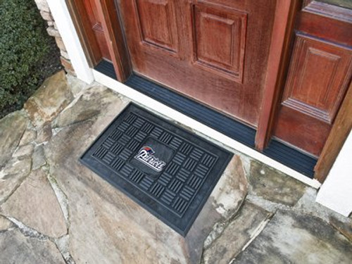 New England Patriots Door Mat Medallion 19x30 - Special Order