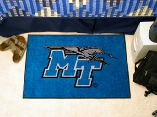 Middle Tennessee State Blue Raiders Rug - Starter Style - Special Order