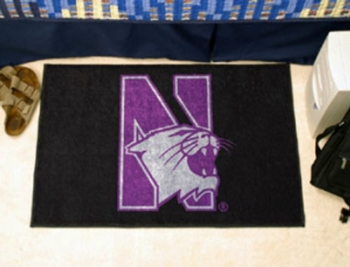 Northwestern Wildcats Rug - Starter Style - Special Order