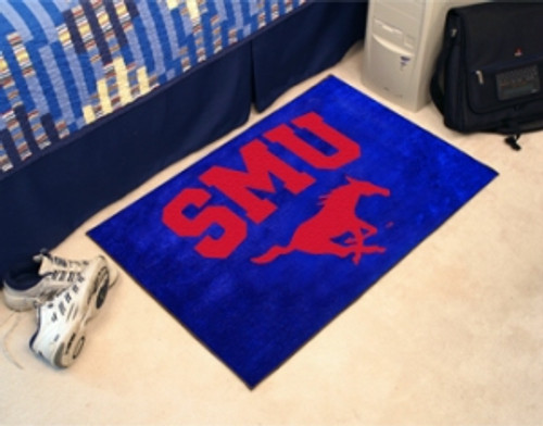 Southern Methodist Mustangs Rug - Starter Style - Special Order