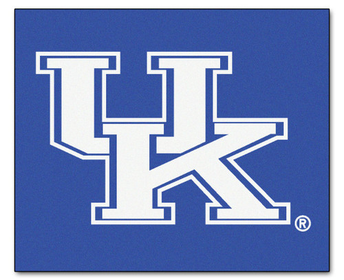 Kentucky Wildcats Area Rug - Tailgater, 'UK' Design - Special Order