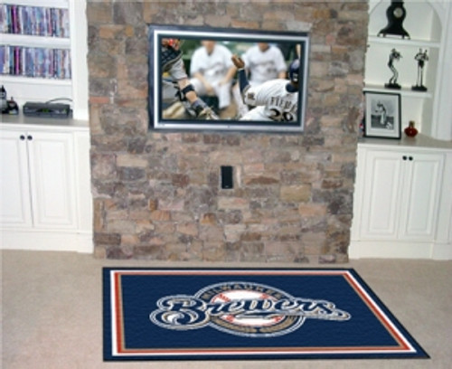 Milwaukee Brewers Area Rug - 4'x6' - Special Order