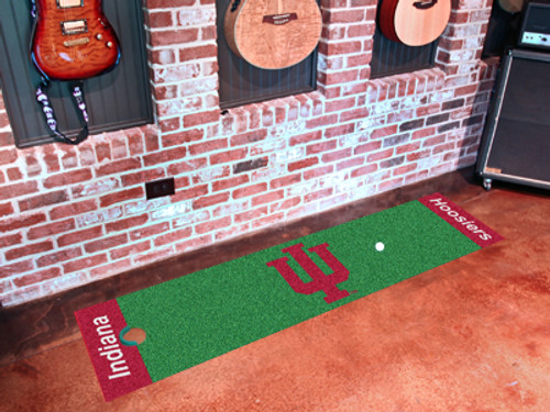 Indiana Hoosiers Putting Green Mat - Special Order