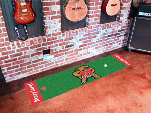 Maryland Terrapins Putting Green Mat - Special Order