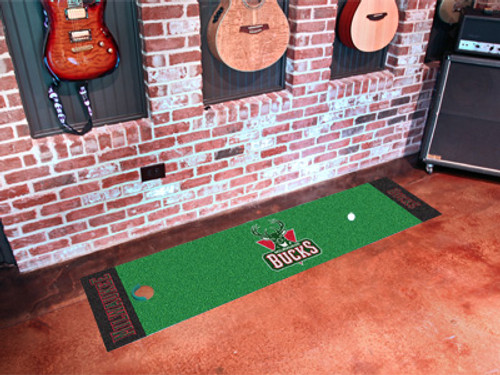 Milwaukee Bucks Putting Green Mat - Special Order