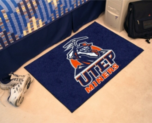 UTEP Miners Rug - Starter Style - Special Order