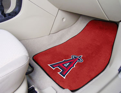 Los Angeles Angels of Anaheim Car Mats Printed Carpet 2 Piece Set - Special Order