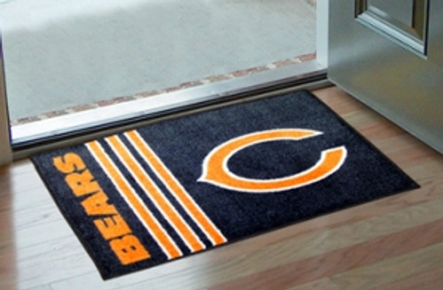 Chicago Bears Rug - Starter Style, Logo Design - Special Order